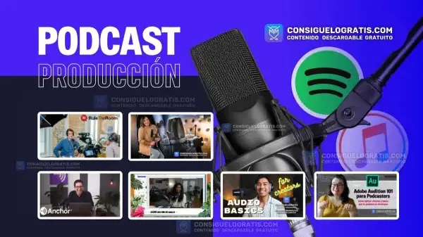 Podcast Producción: Colección de cursos para la realización de podcasts | Download